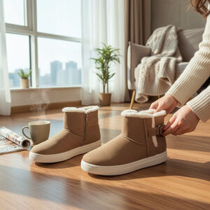 Cliffs By White Mountain Chelsea Zipper Sneakers Boots Booties 10 M Tan Brown